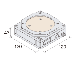 For optical mirror alignment